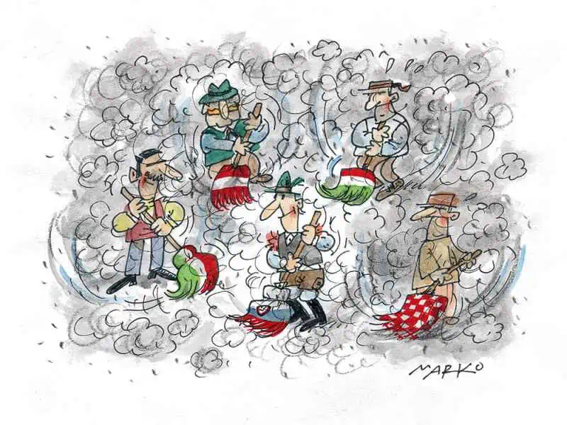 Karikatura Marko Kočevar, 14