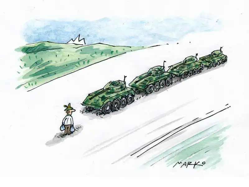 Karikatura Marko Kočevar, 21