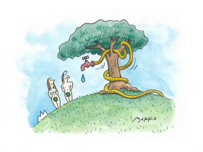 Karikatura Marko Kočevar, 50