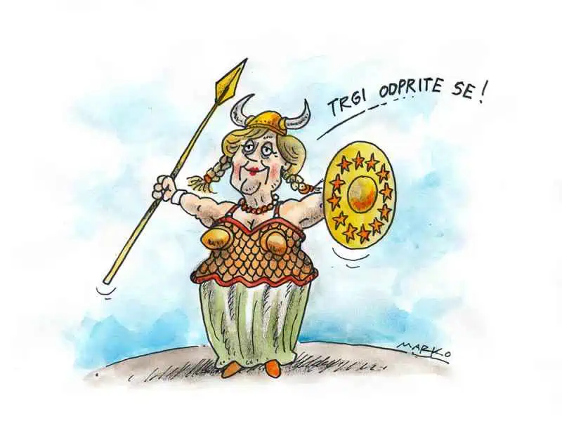 Karikatura Marko Kočevar, 70